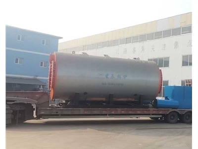 8吨燃气热水锅炉发往甘肃省临夏市